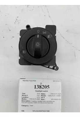 FREIGHTLINER A06-58685-000 Headlight switch
