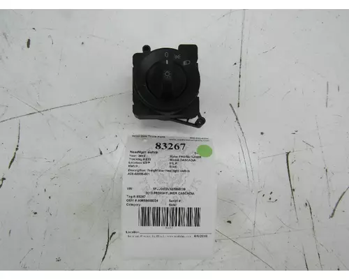 FREIGHTLINER A06-58685-001 Headlight switch
