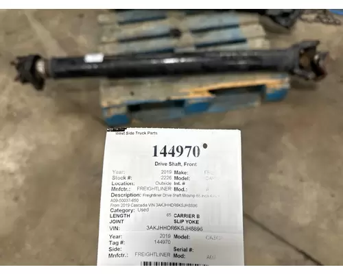 FREIGHTLINER A09-50037-650 Drive Shaft, Front