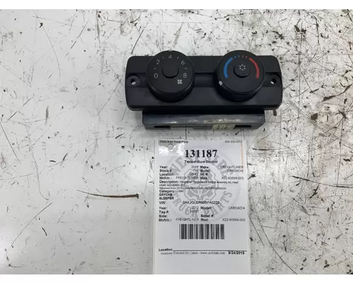 FREIGHTLINER A22-60669-002 Temperature Control