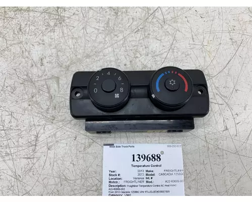 FREIGHTLINER A22-60669-002 Temperature Control