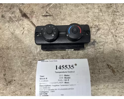 FREIGHTLINER A22-60669-002 Temperature Control