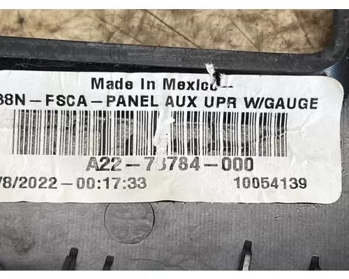 FREIGHTLINER A22-73784-000 Dash Panel