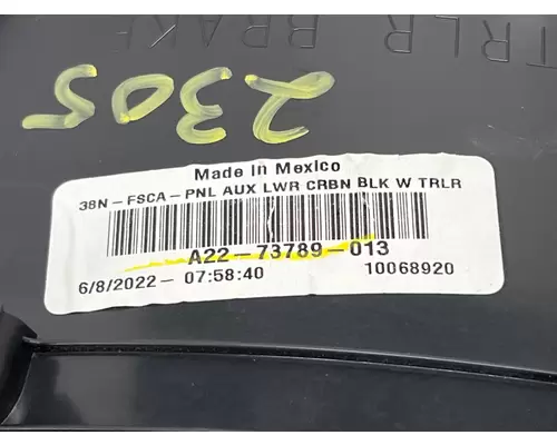 FREIGHTLINER A22-73789-013 Dash Panel