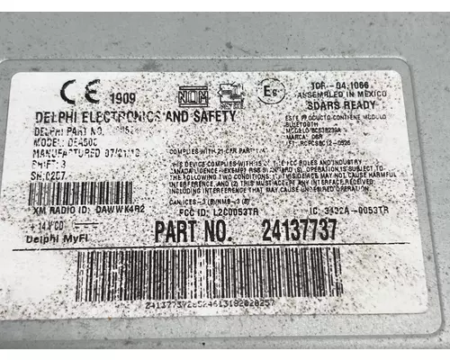 FREIGHTLINER A22-74389-000 Radio