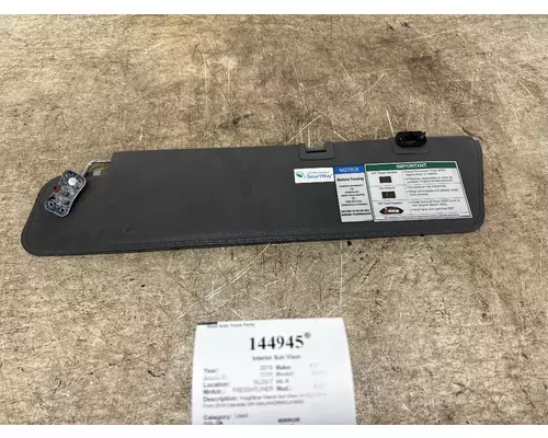 FREIGHTLINER A22-75601-009 Interior Sun Visor