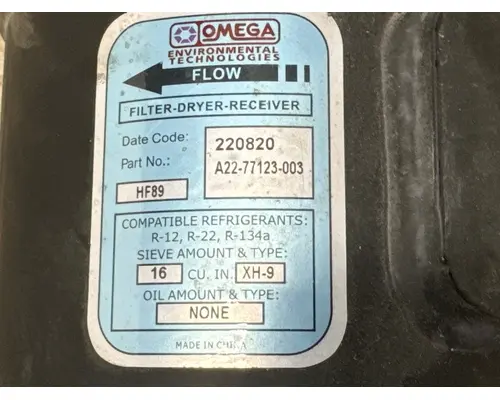 FREIGHTLINER A22-77123-003 Air Conditioner Drier