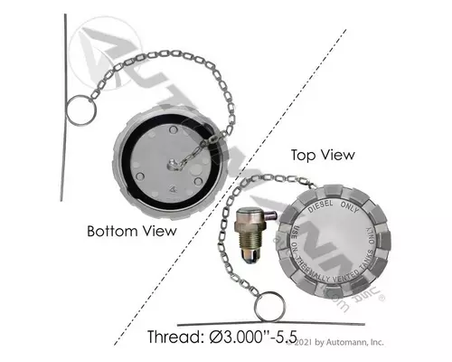 FREIGHTLINER ARGOSY 110 FUEL CAP