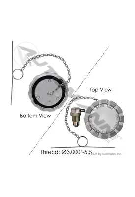 FREIGHTLINER ARGOSY 110 FUEL CAP