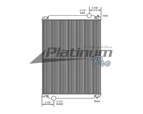 FREIGHTLINER ARGOSY RADIATOR ASSEMBLY