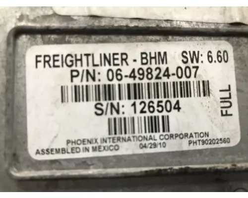 FREIGHTLINER BULKHEAD MODULE Electronic Chassis Control Modules