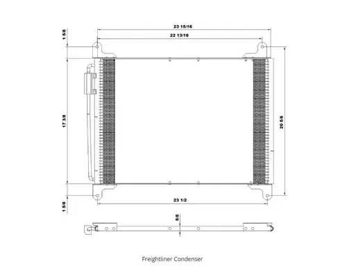 FREIGHTLINER Business Class M2 100 Air Conditioner Condenser
