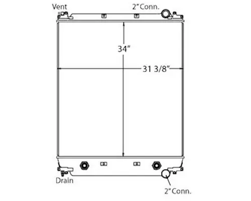 FREIGHTLINER Business Class M2 100 Radiator