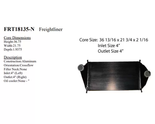 FREIGHTLINER Business Class M2 106 Charge Air Cooler