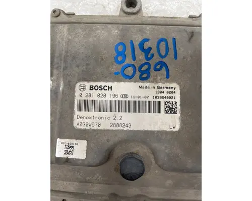 FREIGHTLINER Business Class M2 106 ECM (EGR Maintenance Reminder)
