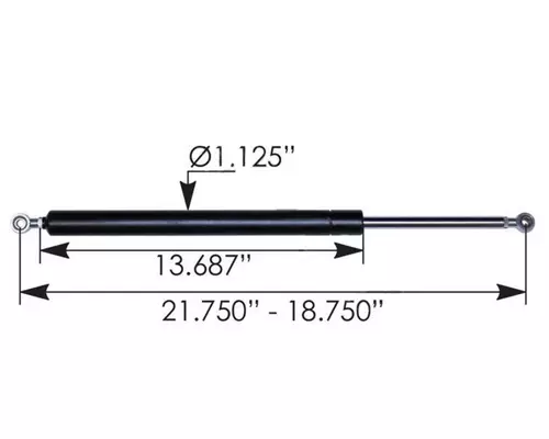 FREIGHTLINER Business Class M2 106 Hood Shock