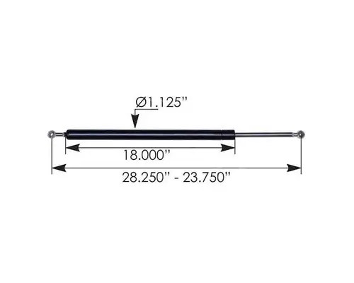 FREIGHTLINER Business Class M2 106 Hood Strut