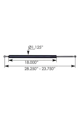 FREIGHTLINER Business Class M2 106 Hood Strut