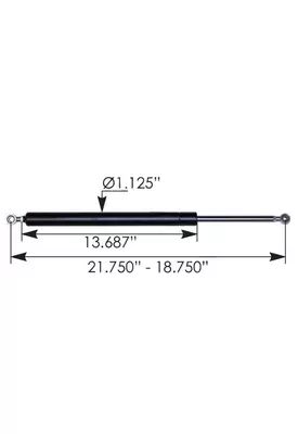 FREIGHTLINER Business Class M2 106 Hood Strut