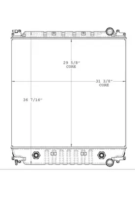 FREIGHTLINER Business Class M2 106 Radiator