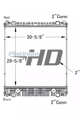 FREIGHTLINER Business Class M2 106 Radiator