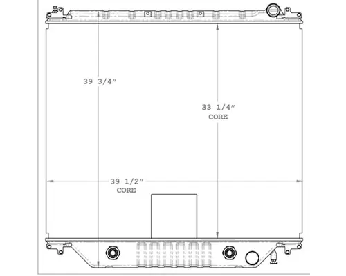 FREIGHTLINER Business Class M2 112 Radiator