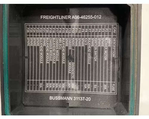 FREIGHTLINER Business Class M2 Fuse Box