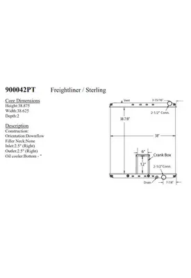 FREIGHTLINER Business Class M2 Radiator