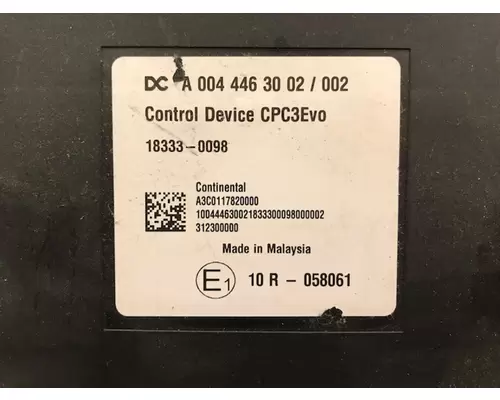 FREIGHTLINER CAB CONTROL MODULE Electronic Chassis Control Modules
