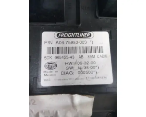 FREIGHTLINER CASCADIA 113 CAB CONTROL UNIT MODULE