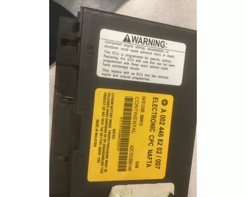 FREIGHTLINER CASCADIA 113 CAB CONTROL UNIT MODULE
