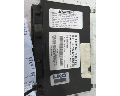 FREIGHTLINER CASCADIA 113 CAB CONTROL UNIT MODULE
