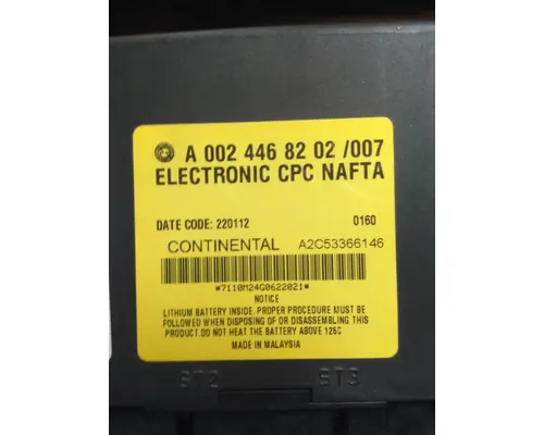 FREIGHTLINER CASCADIA 113 CHASSIS CONTROL MODULE (CCM)