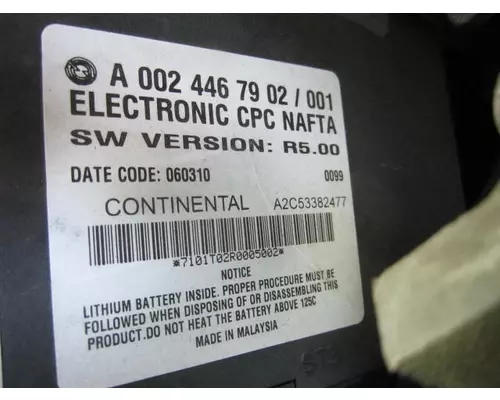 FREIGHTLINER CASCADIA 113 CHASSIS CONTROL MODULE (CCM)