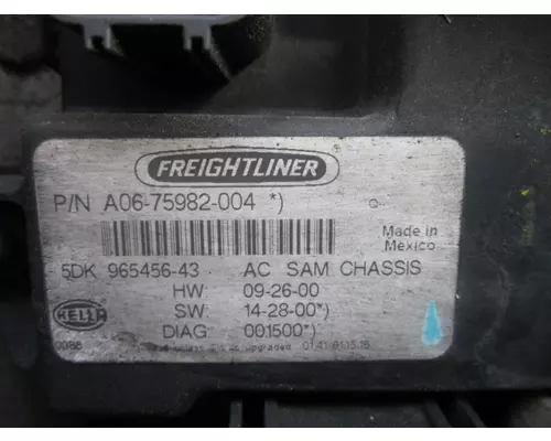 FREIGHTLINER CASCADIA 113 CHASSIS CONTROL MODULE (CCM)