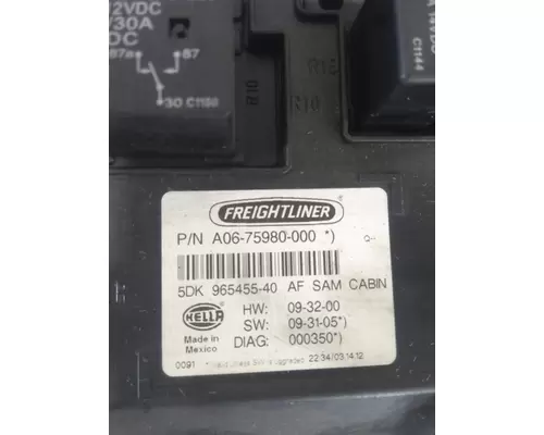 FREIGHTLINER CASCADIA 113 FUSE BOX