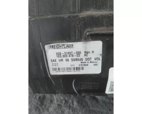 FREIGHTLINER CASCADIA 113 HOOD, SECTION