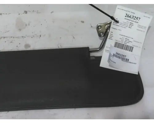 FREIGHTLINER CASCADIA 113 INTERIOR SUN VISOR