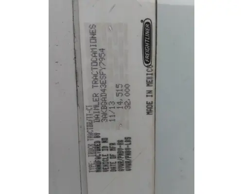 FREIGHTLINER CASCADIA 113 WHOLE TRUCK FOR RESALE