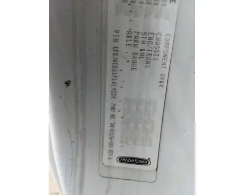 FREIGHTLINER CASCADIA 125BBC Complete Vehicle