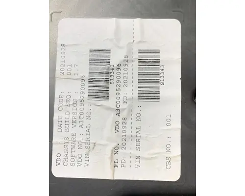 FREIGHTLINER CASCADIA 125BBC Instrument Cluster