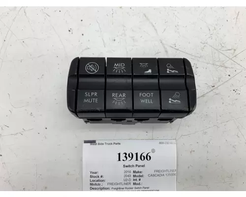 FREIGHTLINER CASCADIA 125BBC Switch Panel
