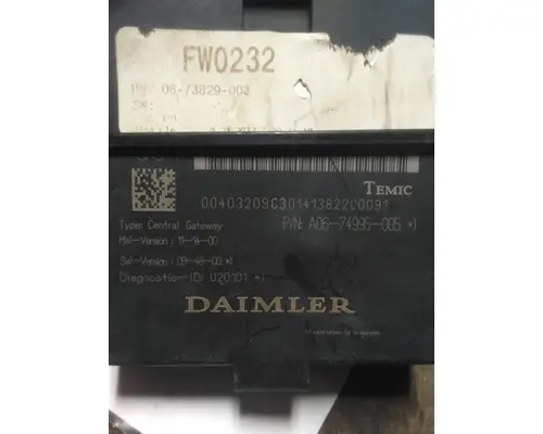 FREIGHTLINER CASCADIA 125 CAB CONTROL UNIT MODULE