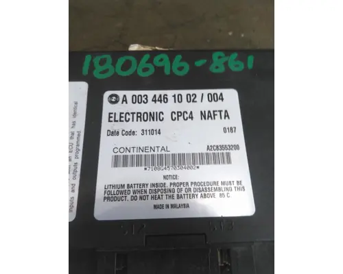 FREIGHTLINER CASCADIA 125 CAB CONTROL UNIT MODULE