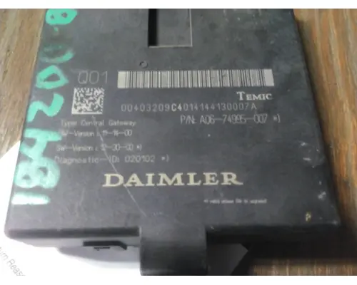 FREIGHTLINER CASCADIA 125 CAB CONTROL UNIT MODULE