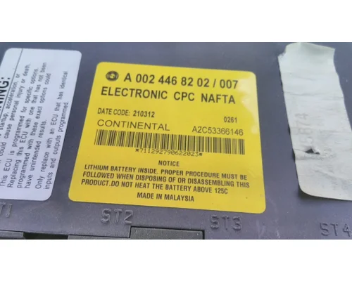 FREIGHTLINER CASCADIA 125 CAB CONTROL UNIT MODULE