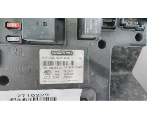 FREIGHTLINER CASCADIA 125 CAB CONTROL UNIT MODULE