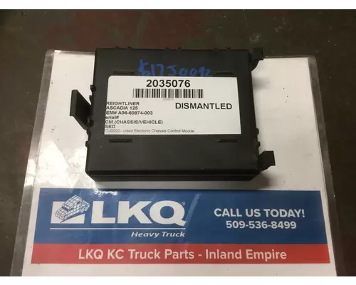 FREIGHTLINER CASCADIA 125 CHASSIS CONTROL MODULE (CCM)