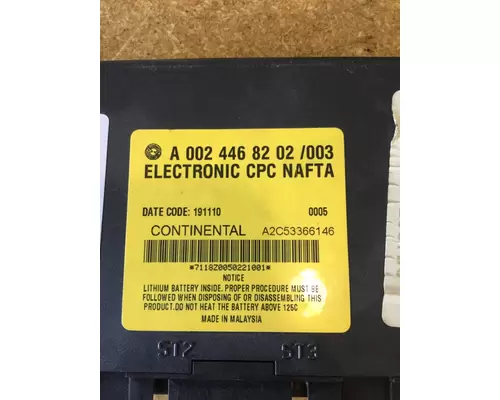 FREIGHTLINER CASCADIA 125 CHASSIS CONTROL MODULE (CCM)