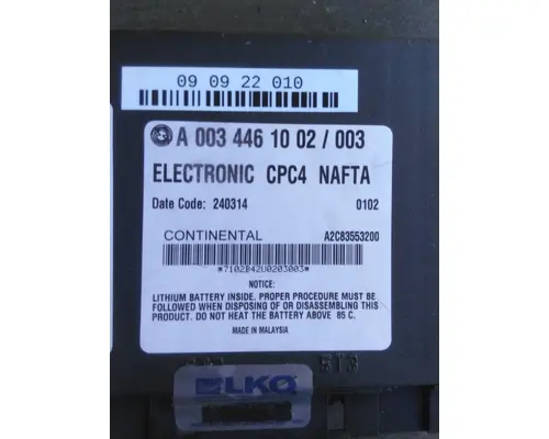 FREIGHTLINER CASCADIA 125 CHASSIS CONTROL MODULE (CCM)